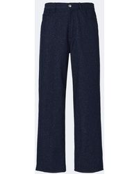 AURALEE - Silk Wide-Leg Pants - Lyst