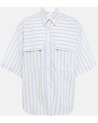 Isabel Marant - Nulenci Striped Cotton Shirt - Lyst