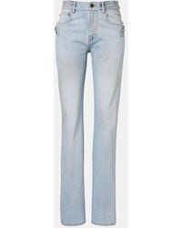Balenciaga - City Low-Rise Straight Jeans - Lyst