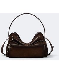 Acne Studios - Camero Suede Shoulder Bag - Lyst