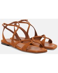 Jimmy Choo - Ayla Suede Sandals - Lyst