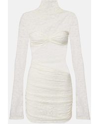 Bananhot - Francisca Lace Minidress - Lyst