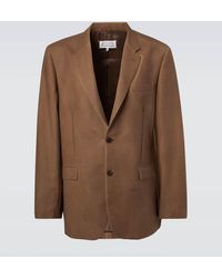 Maison Margiela - Mohair And Wool Blazer - Lyst