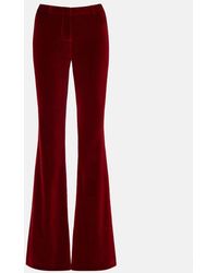 Etro - Cotton Flared Pants - Lyst