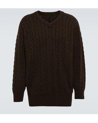 The Row - Domas Cable-knit Cashmere Sweater - Lyst