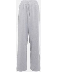 Wardrobe NYC - X Hailey Bieber Wide-Leg Cotton Sweatpants - Lyst