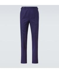 dunhill - Wool Suit Pants - Lyst