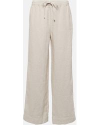 Velvet - Pantalon ample Gwyneth en lin - Lyst