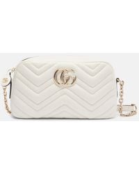 Gucci - Gg Marmont Small Leather Crossbody Bag - Lyst