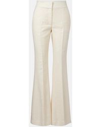 Gabriela Hearst - Rhein Flared Silk Pants - Lyst