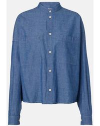 Loro Piana - Gyles Cotton Chambray Shirt - Lyst