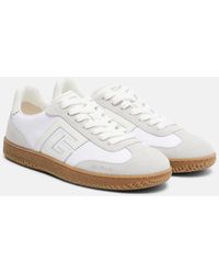 Balmain - Zapatillas Swan De Ante - Lyst