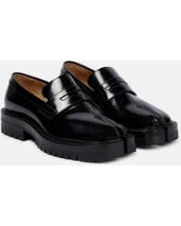 Maison Margiela - Tabi Leather Loafers - Lyst