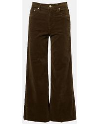 Citizens of Humanity - Lyra Cotton Corduroy Wide-Leg Pants - Lyst