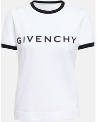 Givenchy - T-shirt in jersey di misto cotone - Lyst
