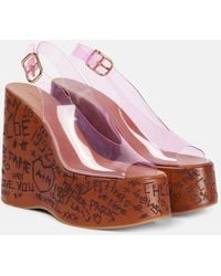 Chloé - Maxime Wedge Sandal - Lyst