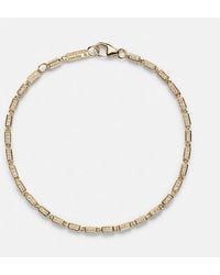 Suzanne Kalan - Block-Chain Mini 18Kt Bracelet With Diamonds - Lyst