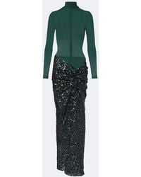 Christopher Esber - Gathered Sequined Gown - Lyst
