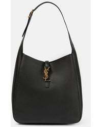 Saint Laurent - Le 5 A 7 Supple Large Leather Shoulder Bag - Lyst