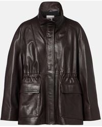 Nour Hammour - Quai Leather Jacket - Lyst