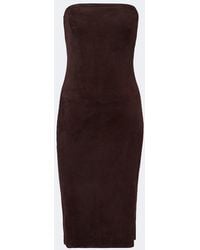 Stouls - Monica Suede Minidress - Lyst