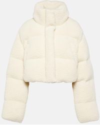 CORDOVA - Kozzy Cropped Wool-blend Puffer Jacket - Lyst