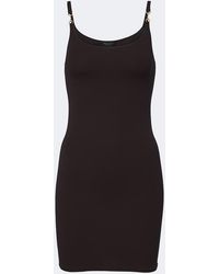 Gucci - Horsebit Crepe Jersey Minidress - Lyst