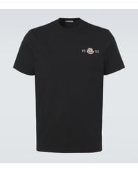 Moncler - Cotton-Blend Jersey T-Shirt - Lyst