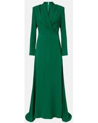 Oscar de la Renta - Silk-Blend Gown - Lyst
