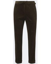 Polo Ralph Lauren - Cotton Corduroy Tapered Pants - Lyst