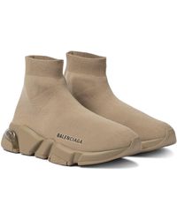 Balenciaga Speed Sneakers - Brown