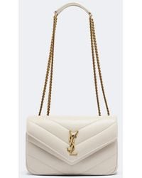 Saint Laurent - Loulou Small Leather Shoulder Bag - Lyst
