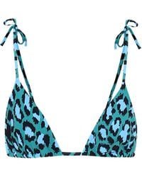 Diane von Furstenberg Bikini-Oberteil Avery - Blau