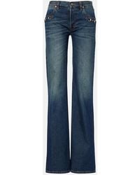 Gucci - Horsebit Straight Jeans - Lyst
