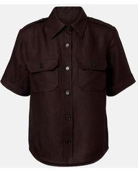 Loro Piana - Annalisa Linen Shirt - Lyst