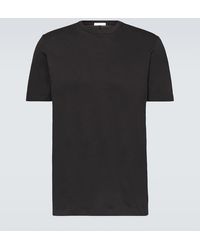 The Row - T-Shirt Luke aus Baumwoll-Jersey - Lyst