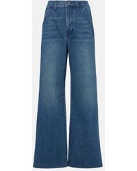 Veronica Beard - Taylor Wide-Leg Jeans - Lyst