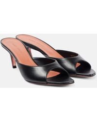 AMINA MUADDI - Alexa 60 Leather Mules - Lyst