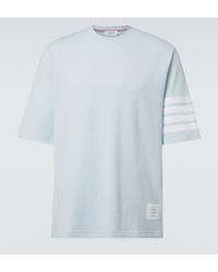 Thom Browne - 4-Bar Cotton Jersey T-Shirt - Lyst