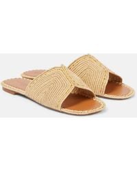 Robert Clergerie - Ineni Raffia Slides - Lyst