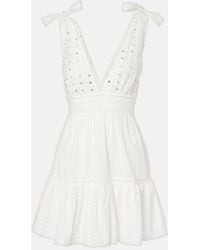 Poupette - Minikleid Cara Aus Baumwolle - Lyst