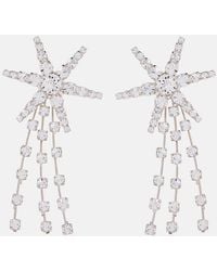 Jennifer Behr - Comet Crystal-embellished Earrings - Lyst