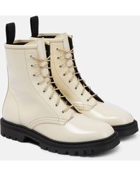 The Row - Ranger Leather Ankle Boots - Lyst