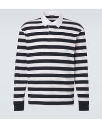 dunhill - Cotton And Cashmere Polo Shirt - Lyst