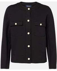Max Mara - Blazer Gradara Aus Einem Baumwollgemisch - Lyst