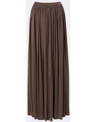 Max Mara - Jersey Maxi Skirt - Lyst