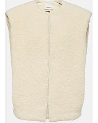 Isabel Marant - Gilet Gwendalia in misto lana - Lyst