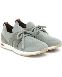 Loro Piana 360 Flexy Walk Sneakers - Gray
