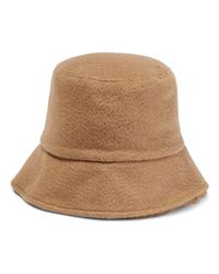 Max Mara Leather Urago Hat | Lyst