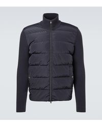 Herno - Down-Paneled Wool Jacket - Lyst